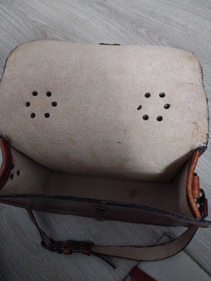 hakiki deri bayan çantası - Görsel 5