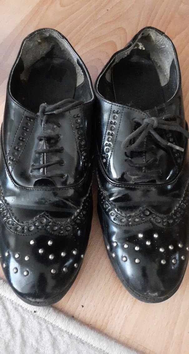 Parlak Siyah Deri ayakkabı - Görsel 2