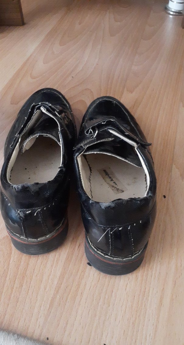 Parlak Siyah Tokalı Erkek Çocuk Ayakkabısı - Görsel 3