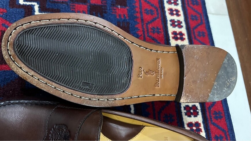 43 Beden kahverengi Renk Ralph Lauren ayakkabı