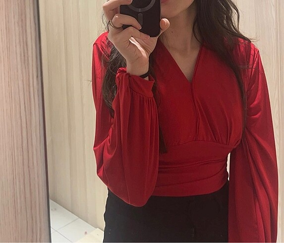 Pinterest crop bluz
