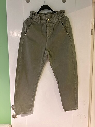 Zara beli lastikli pantolon