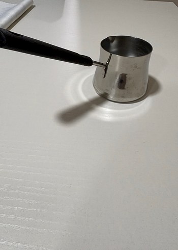 Paslanmaz Çelik Cezve Siyah Saplı
