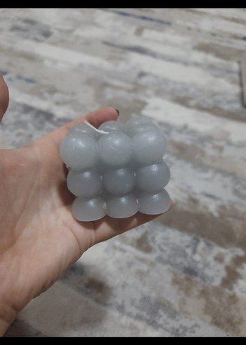 Ikea Renkli Yeşil Çam Ağacı Şekilli Mum