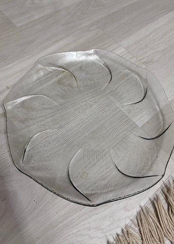 Vintage Tarzda 2 li Cam Tabak - Görsel 2