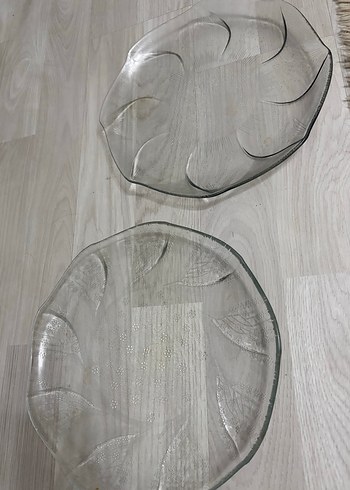 Vintage Tarzda 2 li Cam Tabak - Görsel 3