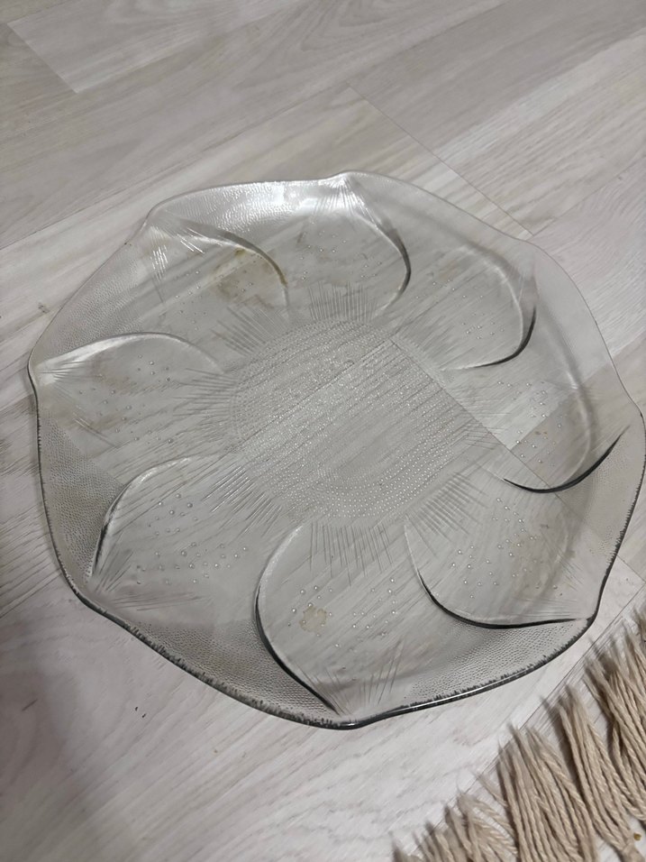 Vintage Tarzda 2 li Cam Tabak - Görsel 2