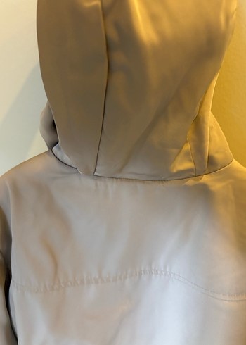 Erkek Çocuk Bej Düğmeli Rahat Mont - Görsel 3