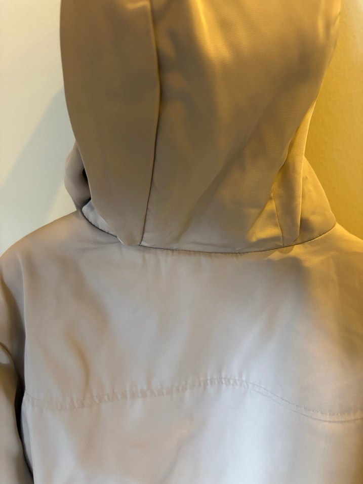 Erkek Çocuk Bej Düğmeli Rahat Mont - Görsel 3