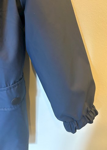 Lacivert  Erkek Çocuk Fermuarlı Yağmurluk - Görsel 4