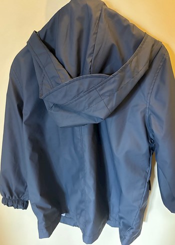 Lacivert  Erkek Çocuk Fermuarlı Yağmurluk - Görsel 2