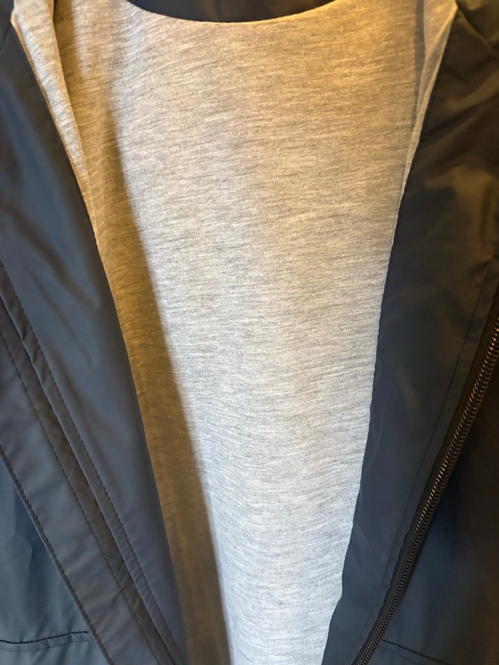 Lacivert  Erkek Çocuk Fermuarlı Yağmurluk - Görsel 3