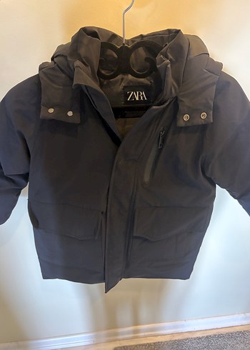 Erkek Çocuk Siyah Fermuarlı Ceket - Görsel 3