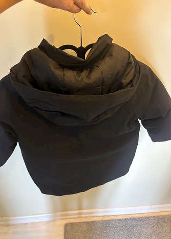 Erkek Çocuk Siyah Fermuarlı Ceket - Görsel 4