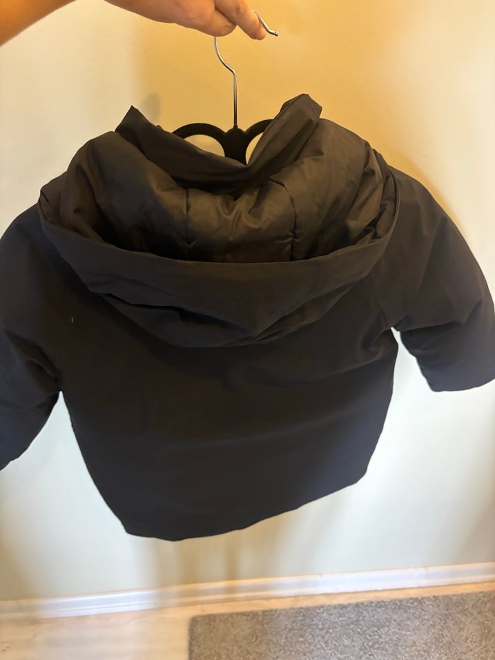 Erkek Çocuk Siyah Fermuarlı Ceket - Görsel 4