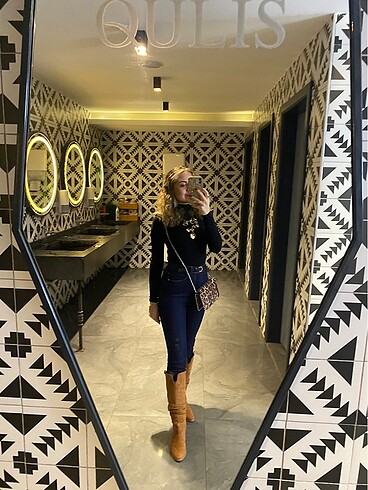 Zara Kovboy çizme
