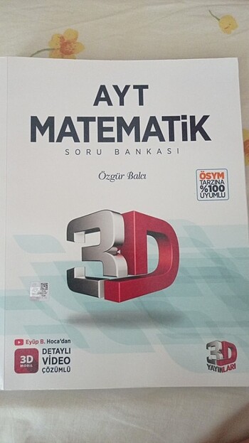 3d yayınları ayt matematik soru bankasi