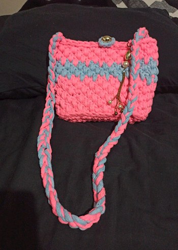 Örgü çanta - Görsel 3
