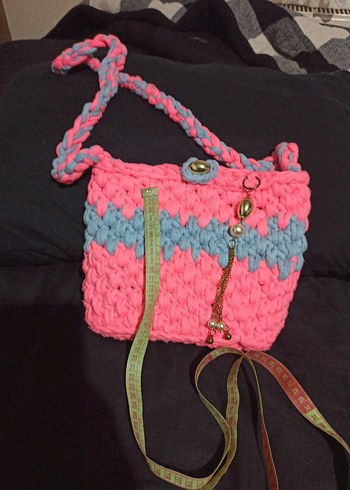 Örgü çanta - Görsel 5