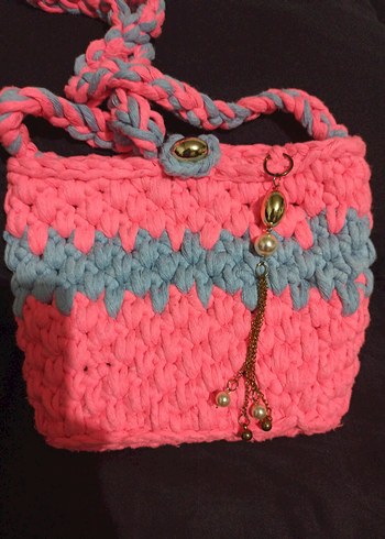 Örgü çanta - Görsel 2