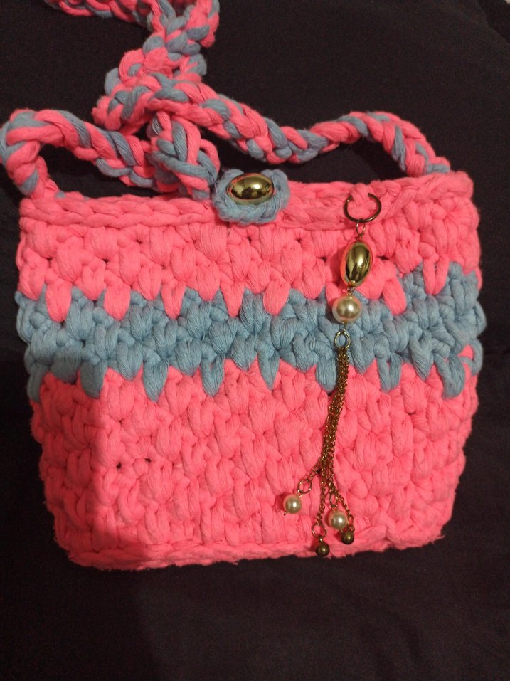 Örgü çanta - Görsel 2