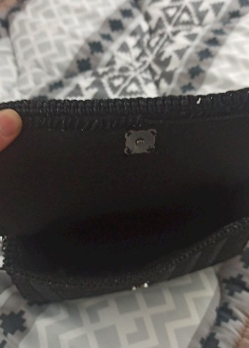 Bohem Yılan Desenli Tokalı Siyah Kadın Çanta - Görsel 4