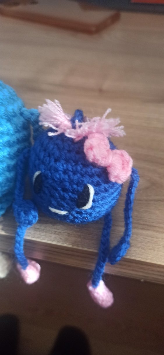 Renkli Örgü Kadın Anahtarlık Seti - Görsel 4