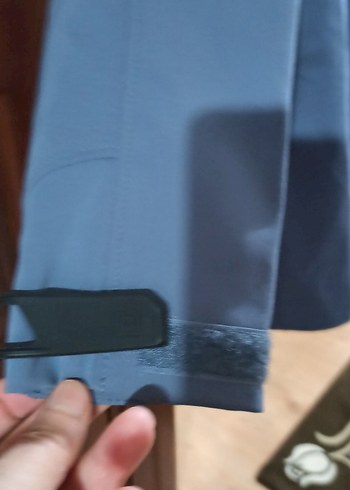 Gri Kadın Midi Fermuarlı Ceket - Görsel 8