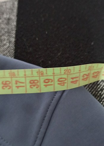 Gri Kadın Midi Fermuarlı Ceket - Görsel 11