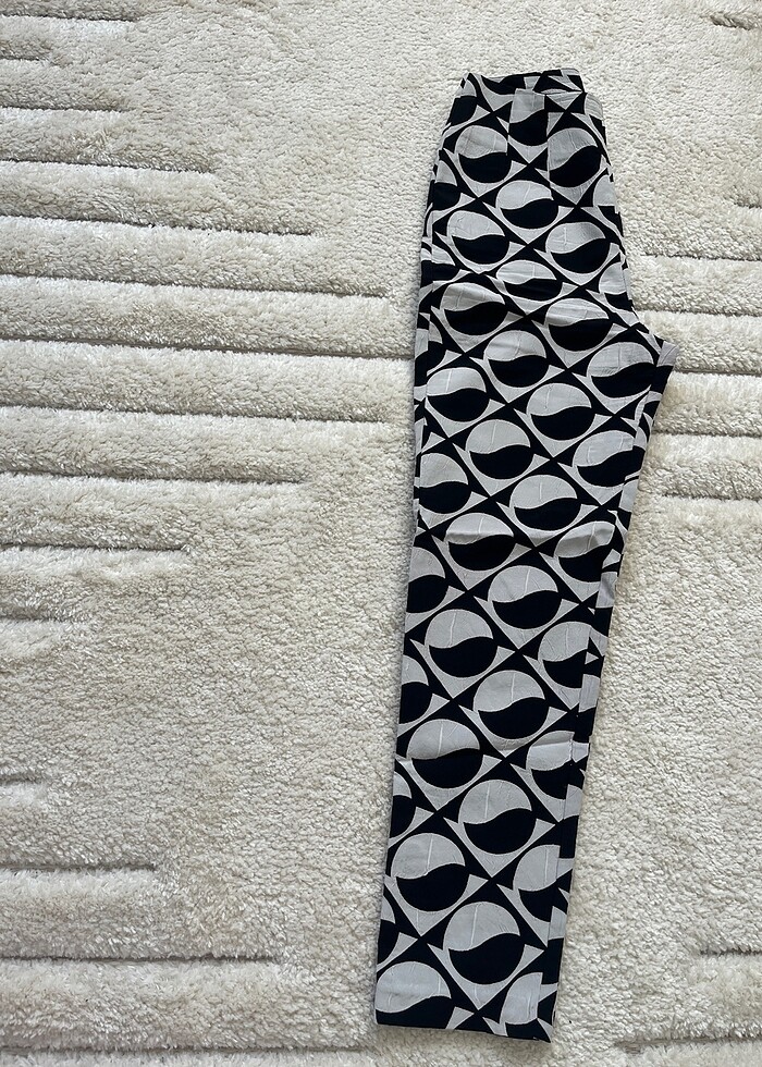 Nocturne siyah beyaz pantolon ???? - Görsel 3