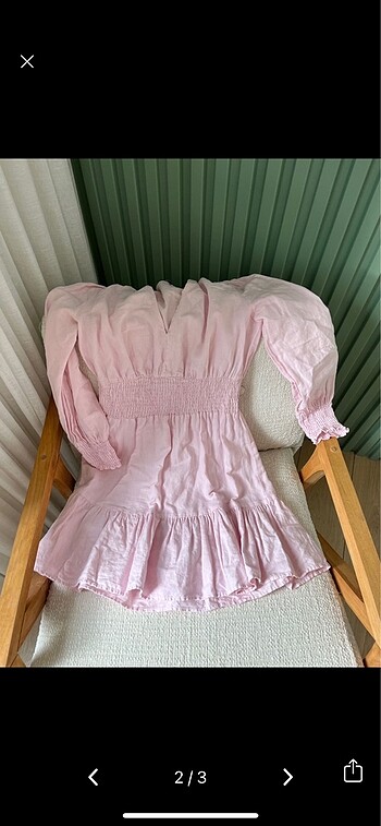 Zara pembe elbise ????
