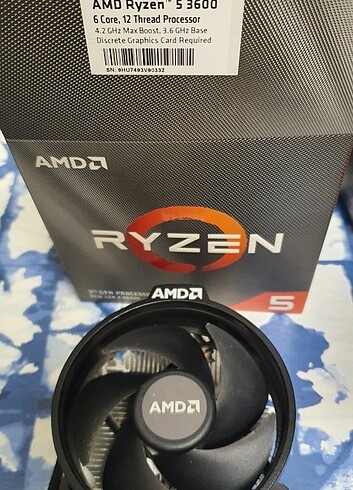 AMD Rayzen 5 3600 Fan