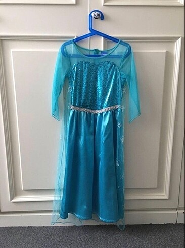 Elsa kostümü 7 yaş/122 Disney Abiye & Kostüm