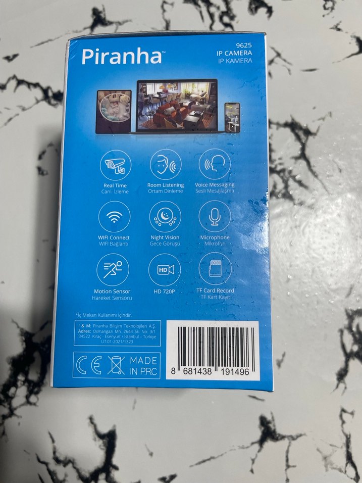 Piranha 9625 Beyaz IP Kamera - Görsel 5