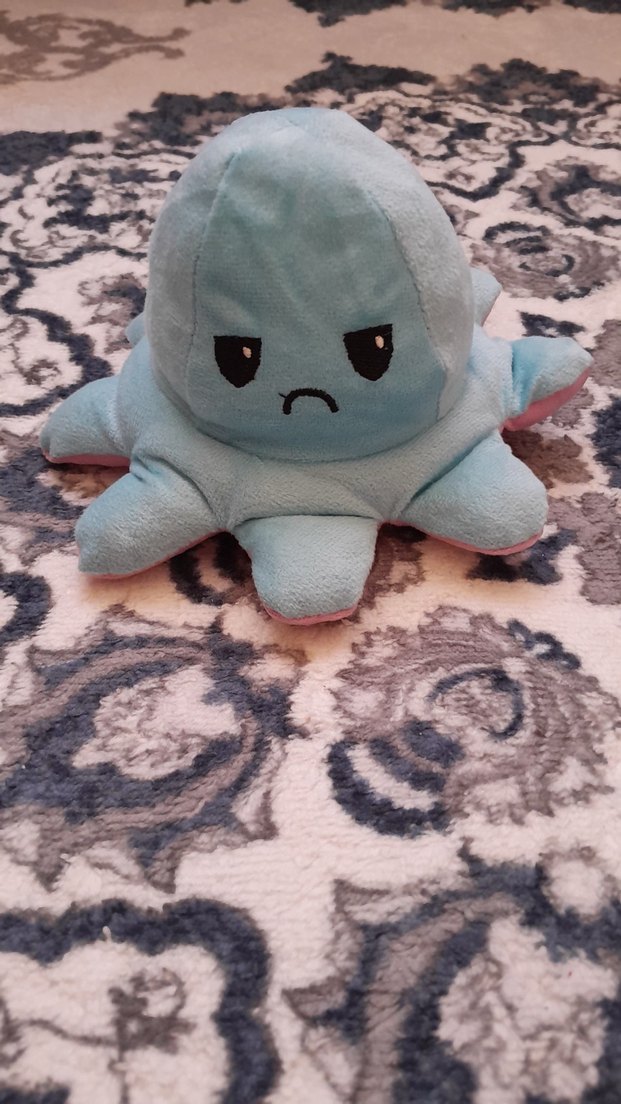 Pembe Peluş Ahtapot Oyuncak - Görsel 2