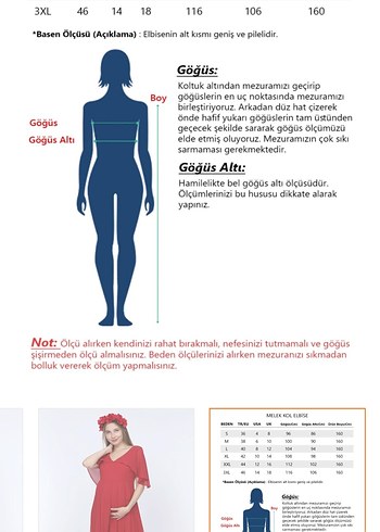 Kırmızı Uzun Hamile Abiye Elbise - Görsel 9