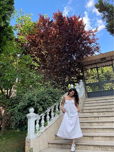 uzun yazlik elbise