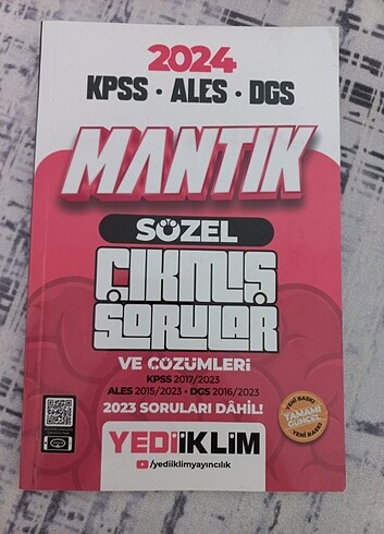 Sözel mantık çıkmış sorular 