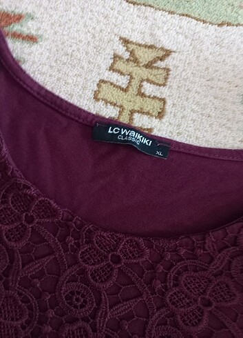 Bordo bluz  - Görsel 3