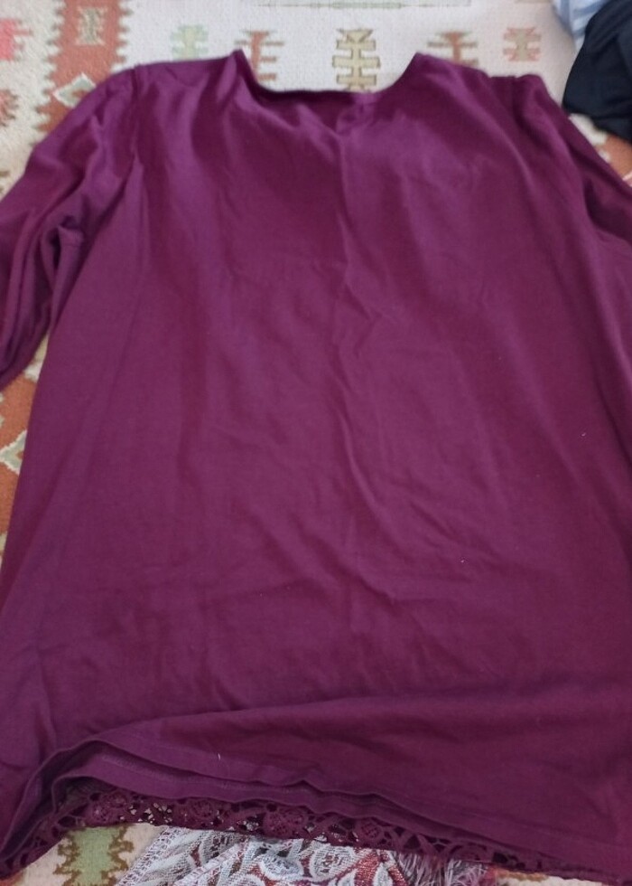 Bordo bluz  - Görsel 5