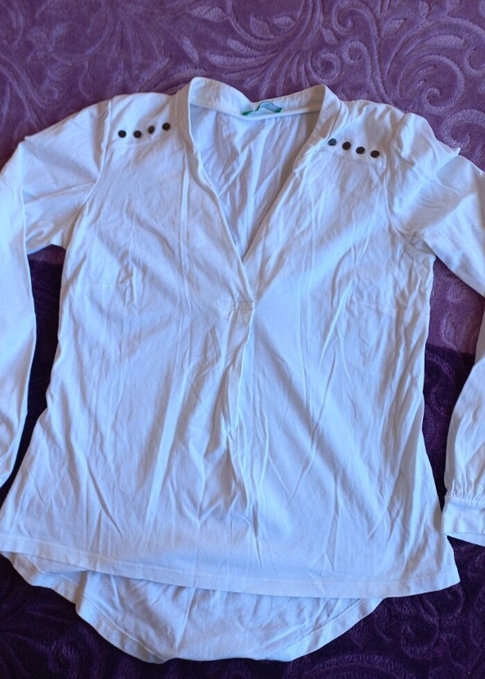 Beyaz bluz - Görsel 2