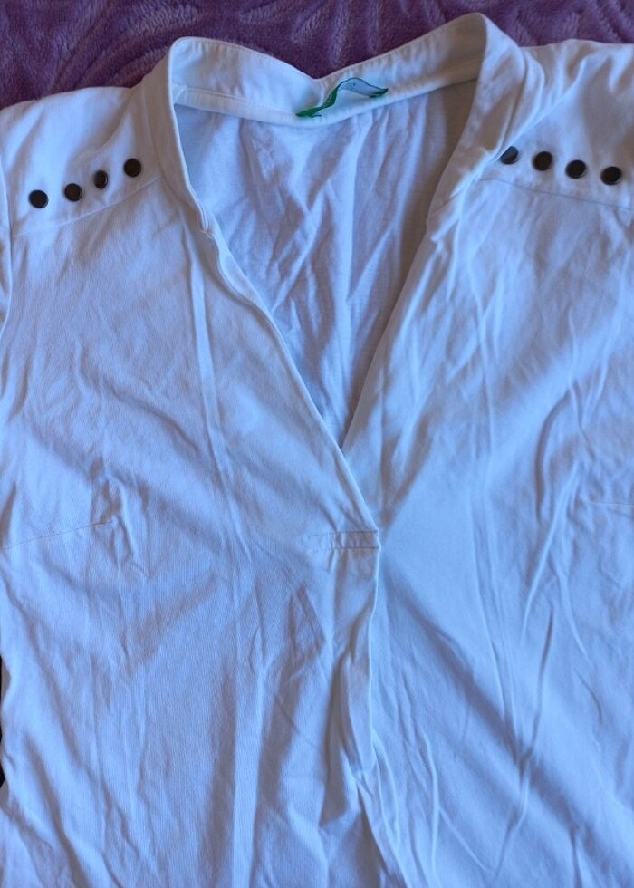 Beyaz bluz - Görsel 3