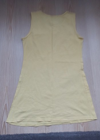 Sarı Kemerli Baskılı Kız Atlet - Görsel 2