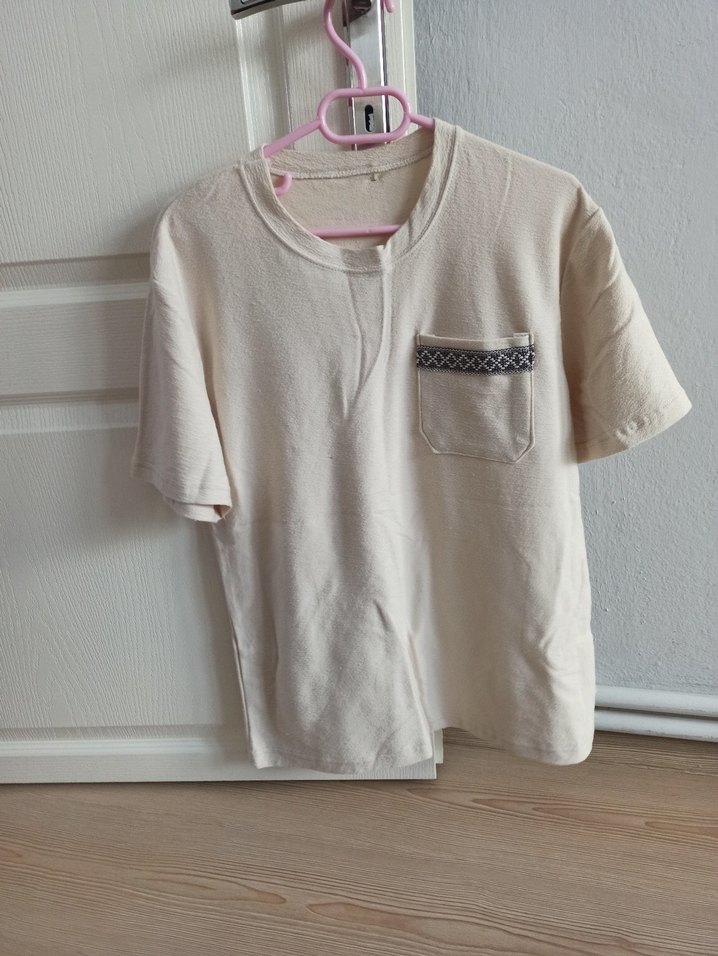 CEBİ İŞLEMELİ ERKEK T-SHİRT - Görsel 4