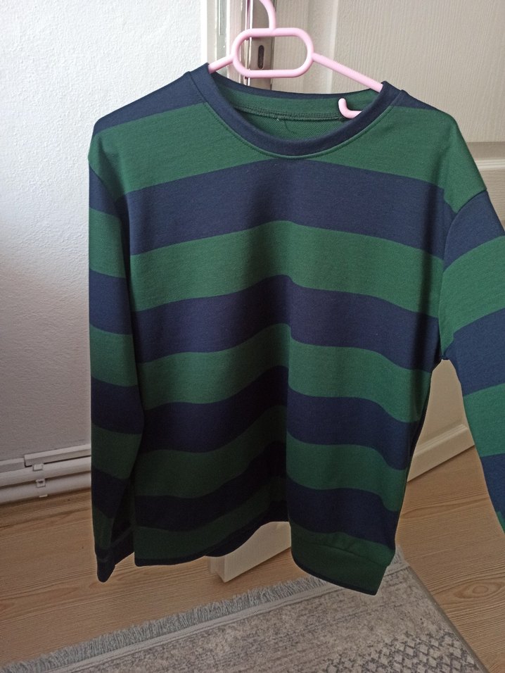 ÇİZGİLİ ERKEK KAZAK - Görsel 2