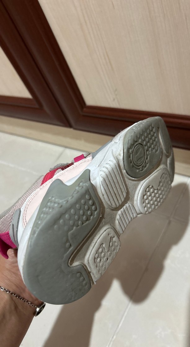 Kız Çocuk Gri Spor Ayakkabı - Görsel 4