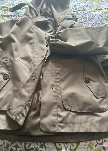 Mavi Düğmeli  Midi Ceket - Görsel 5