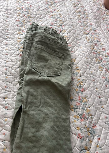 3 adet beli lastikli Gri Mavi Midi Kot Pantolon - Görsel 12