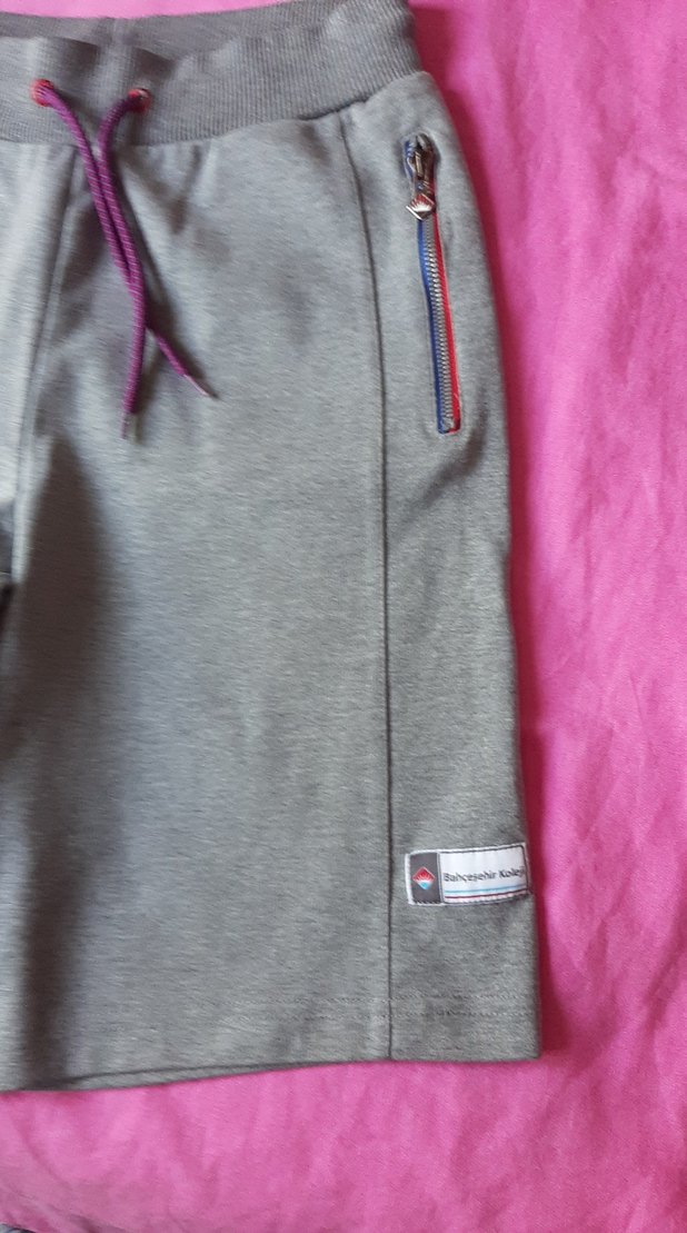 Bahçeşehir Koleji Gri Şort - Görsel 3