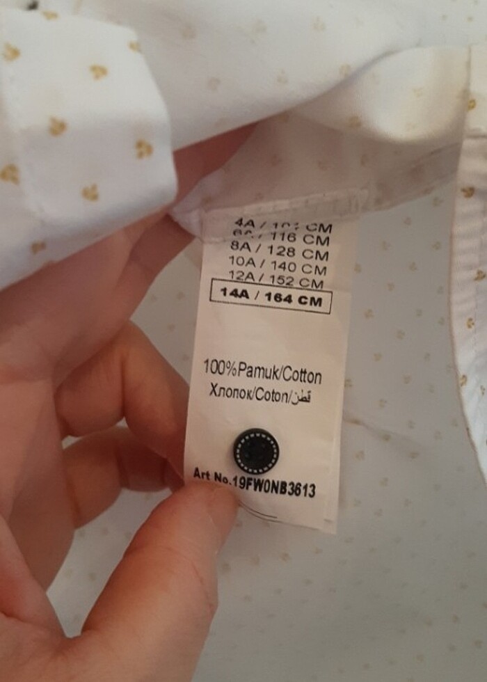 Çocuk gömlek - Görsel 4